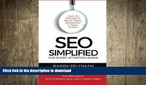 DOWNLOAD SEO Simplified for Short Attention Spans: Learn the Essentials of  Search Engine