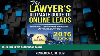 Big Deals  The Lawyer s Ultimate Guide to Online Leads: Getting More Clients from the Web into