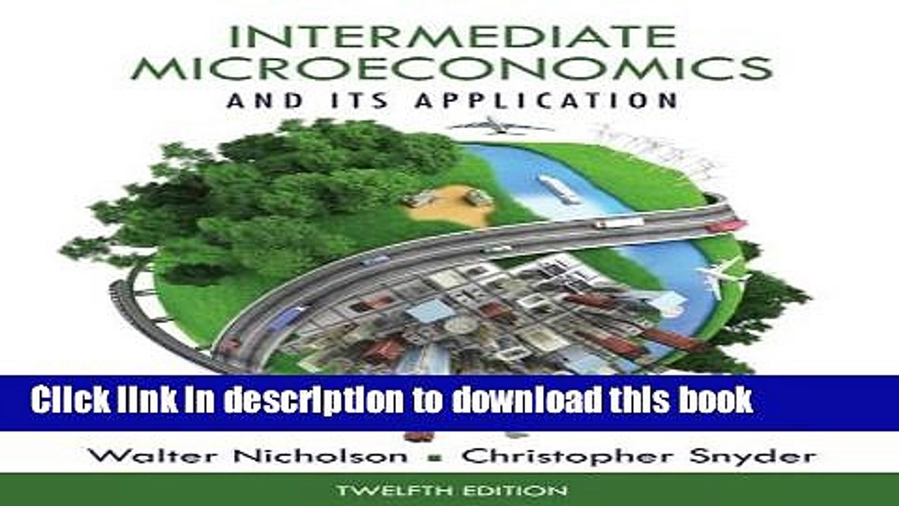 [Read  e-Book PDF] Intermediate Microeconomics and Its Application (with CourseMate 2-Semester