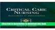 [PDF] Critical Care Nursing: Assessment and Intervention Download Full Ebook