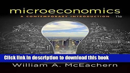 [Read  e-Book PDF] Microeconomics: A Contemporary Introduction Free Books