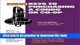Books Keys to Purchasing a Condo or CO-OP Full Online