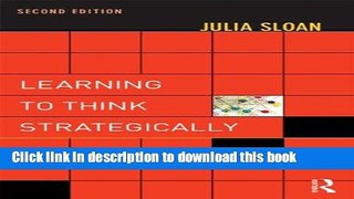 [Read PDF] Learning to Think Strategically Download Free