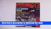 [Read PDF] Motor Magazine April 1998 (TROUBLE SHOOTER - TRADE SECRETS - SERVICE SLANTS - A/C