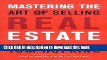 [Read PDF] Mastering the Art of Selling Real Estate: Fully Revised and Updated Download Online