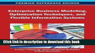 PDF  Enterprise Business Modeling, Optimization Techniques, and Flexible Information Systems