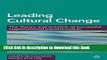 Books Leading Cultural Change: The Theory and Practice of Successful Organizational Transformation