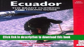Ebook Ecuador, 5th: Climbing   Hiking Full Online