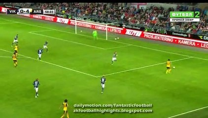 Joel Campbell Second Goal HD - Viking FK 0-5 Arsenal 05.08.2016 HD