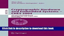 Ebook Cryptographic Hardware and Embedded Systems - CHES 2004: 6th International Workshop