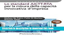 PDF  Lo standard AICTT-RTA per la misura della capacitÃ  innovativa d impresa (Italian Edition)