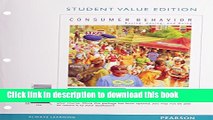 [Read PDF] Consumer Behavior: Buying, Having, and Being, Student Value Edition (11th Edition)