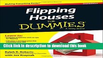 Ebook Flipping Houses For Dummies Full Download
