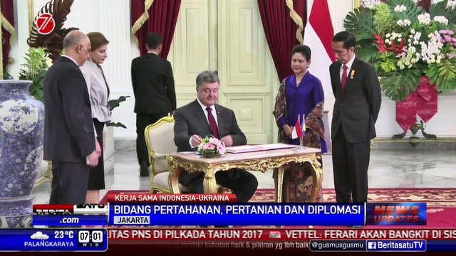 Indonesia-Ukraina Sepakati 4 Kerjasama Strategis