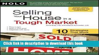 Books Selling Your House in a Tough Market: 10 Strategies That Work Free Online
