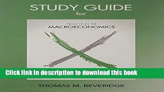 [Download] Study Guide for Principles of Macroeconomics Free Books