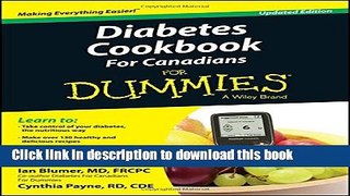 Books Diabetes Cookbook For Canadians For Dummies Free Online