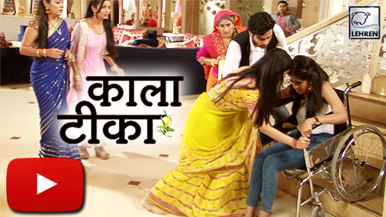 Gauri Falls From Wheelchair | Kaala Teeka On Location | Zee TV