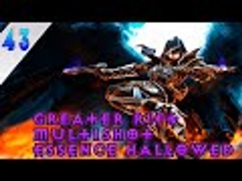 DIABLO III REAPER OF SOULS | CAZADOR DE DEMONIOS (MULTISHOT) GREATER RIFT 43