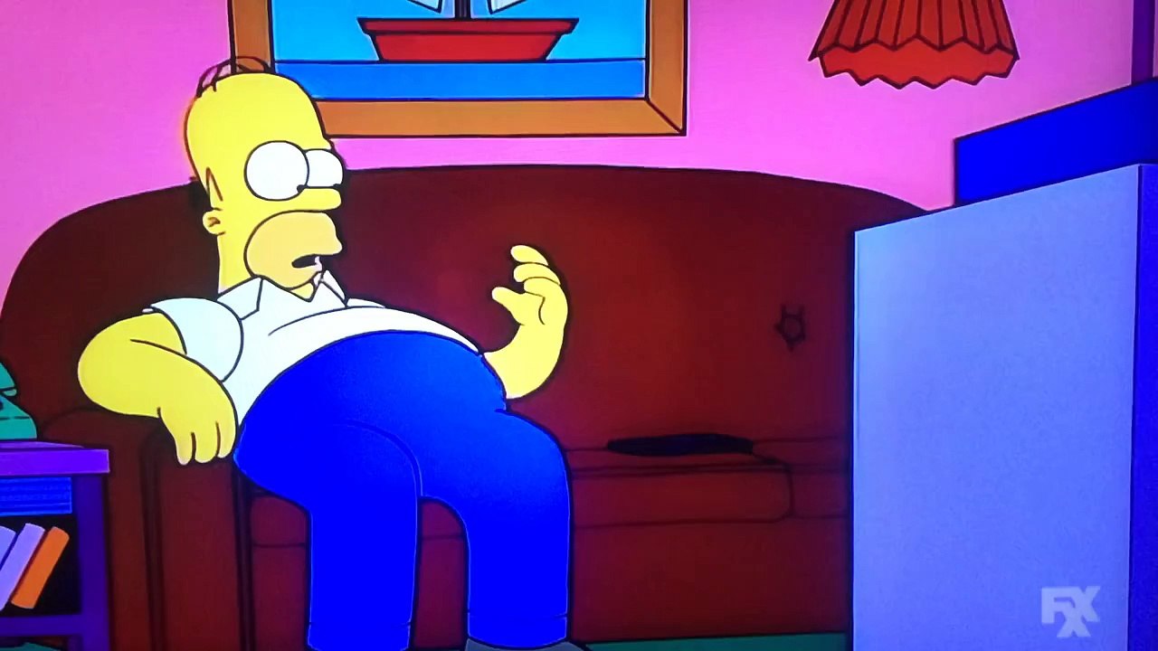 Guy laughs at Homer Simpson - YouTube