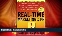 Must Have  Real-Time Marketing and PR: How to Instantly Engage Your Market, Connect with