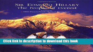 Books Sir Edmund Hillary and the People of Everest: A Photographic Essay by Anne B. Keiser Free
