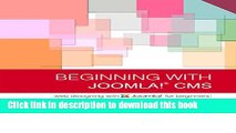 Ebook Beginning with Joomla! CMS: Web Designing using Joomla! for Beginners Full Online