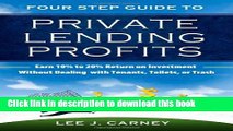 Books Four Step Guide to Private Lending Profits Free Online