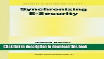 Ebook Synchronizing E-Security Full Online