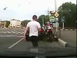 Pelea de conductores agresivos SORPRENDENTE!-SURPRISING fight aggressive drivers