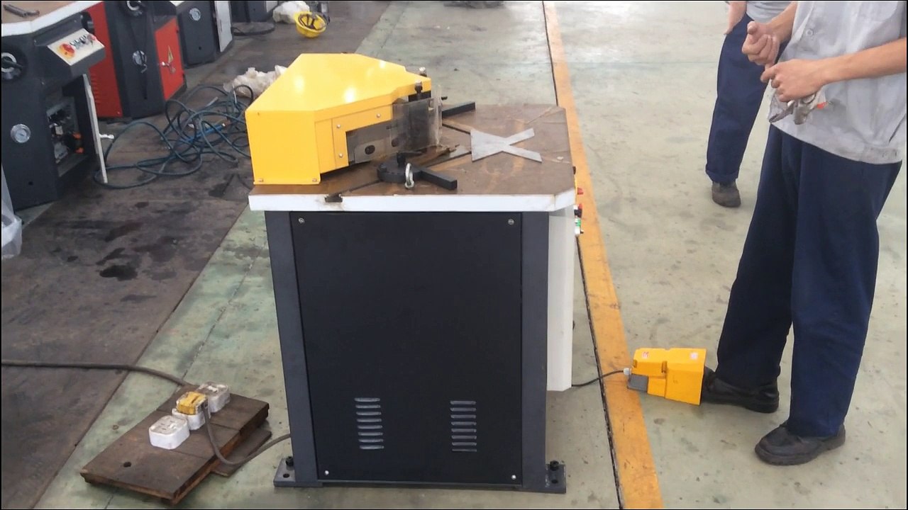 fixed angle notching machine , hydraulic angle notcher machine