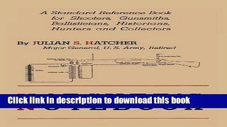 Books Hatcher s Notebook: A Standard Reference Book for Shooters, Gunsmiths, Ballisticians,