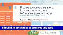 Books Fundamental Laboratory Mathematics: Required Calculations for the Medical Laboratory
