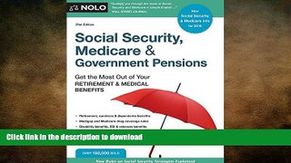 FAVORIT BOOK Social Security, Medicare   Government Pensions: Get the Most Out of Your