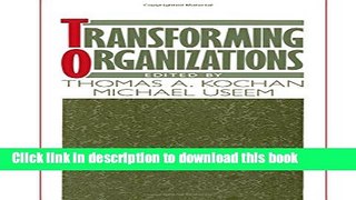 Ebook Transforming Organizations Free Online
