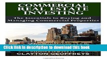 Books Commercial Real Estate Investing: The Essentials to Buying and Managing Commercial