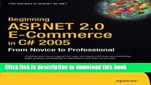 Ebook Beginning ASP.NET 2.0 E-Commerce in C# 2005: From Novice to Professional Full Online