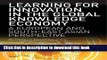 Books Learning for Innovation in the Global Knowledge Economy: A European and Southeast Asian