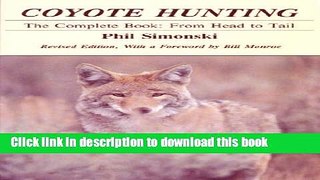 Books Coyote Hunting Free Download