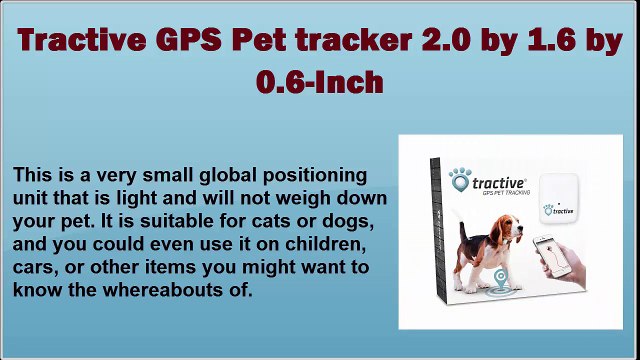Best 5 Real Time GPS Tracker for Pets 2016