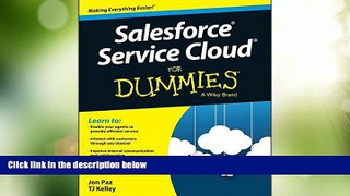 READ FREE FULL  Salesforce Service Cloud For Dummies  READ Ebook Online Free