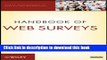 Ebook Handbook of Web Surveys (Wiley Handbooks in Survey Methodology) Full Download