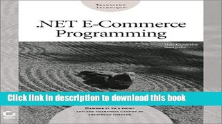 Ebook .NET E-Commerce Programming Full Online