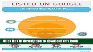 Ebook Listed On Google: A Step-by-Step Guide To Organic Search Engine Result Optimization Free