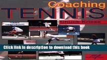 Books Coaching Tennis Full Online