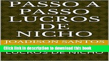 Ebook PASSO A PASSO LUCROS DE NICHO: LUCROS DE NICHO (Portuguese Edition) Free Online