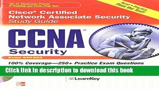 PDF  CCNA Cisco Certified Network Associate Security Study Guide with CDROM (Exam 640-553)  {Free