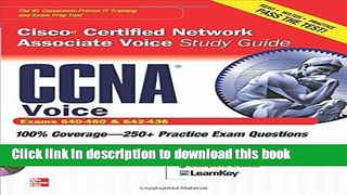 PDF  CCNA Cisco Certified Network Associate Voice Study Guide (Exams 640-460   642-436)  {Free