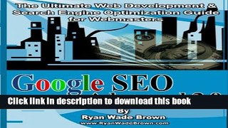 Books Google Seo Advanced 2.0 Black   White Version: The Ultimate Web Development   Search Engine
