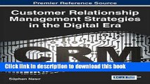 [PDF] Customer Relationship Management Strategies in the Digital Era (Advances in Marketing,